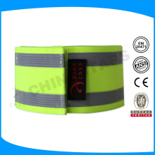 Brazalete reflejo de tamaño personalizado a medida para runing, ciclismo